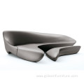 Modern home furniture moon shaped sofa